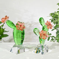 Little Cactus · A Little Joy in Bloom · K9 Crystal Sculpture