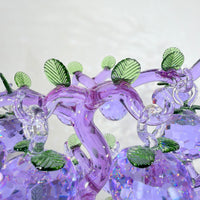 Purple Apple Tree · A Legacy of Blessings · K9 Crystal Sculpture