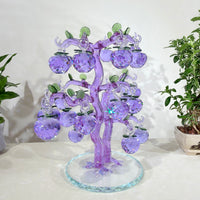 Purple Apple Tree · A Legacy of Blessings · K9 Crystal Sculpture