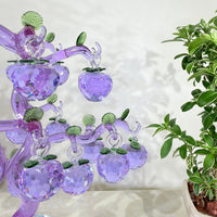 Purple Apple Tree · A Legacy of Blessings · K9 Crystal Sculpture