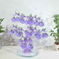 Purple Apple Tree · A Legacy of Blessings · K9 Crystal Sculpture