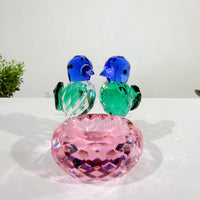 Two Hearts, One Gentle Home · K9 Crystal Lovebirds