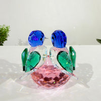 Two Hearts, One Gentle Home · K9 Crystal Lovebirds