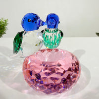 Two Hearts, One Gentle Home · K9 Crystal Lovebirds