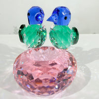 Two Hearts, One Gentle Home · K9 Crystal Lovebirds