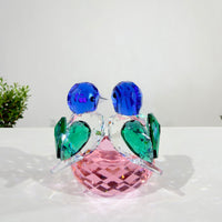 Two Hearts, One Gentle Home · K9 Crystal Lovebirds