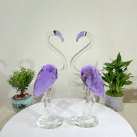 Two Purple Flamingos, The Quiet Nobility of a Gentleman