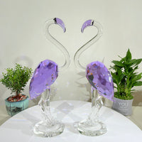 Two Purple Flamingos, The Quiet Nobility of a Gentleman