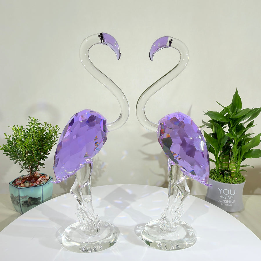 Two Purple Flamingos, The Quiet Nobility of a Gentleman