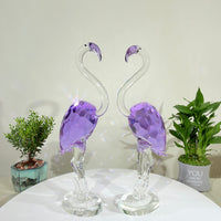 Two Purple Flamingos, The Quiet Nobility of a Gentleman