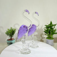 Two Purple Flamingos, The Quiet Nobility of a Gentleman