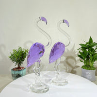 Two Purple Flamingos, The Quiet Nobility of a Gentleman