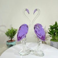 Two Purple Flamingos, The Quiet Nobility of a Gentleman