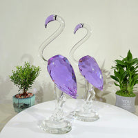 Two Purple Flamingos, The Quiet Nobility of a Gentleman