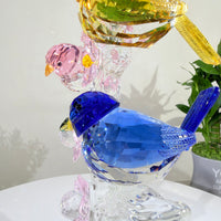 Where Paths Meet, Friendship Blooms · K9 Crystal Birds