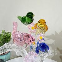 Where Paths Meet, Friendship Blooms · K9 Crystal Birds