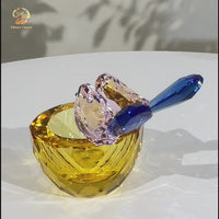 Where Dreams Find Their Golden Home · K9 Crystal Lovebirds