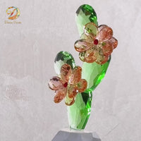 Little Cactus · A Little Joy in Bloom · K9 Crystal Sculpture
