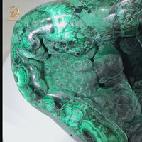 Natural Malachite · One-of-a-Kind Sculptural Mineral Specimen