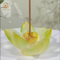 Twelve Flower Goddesses Incense Holder · December Narcissus · Liu Jinding · 劉金定